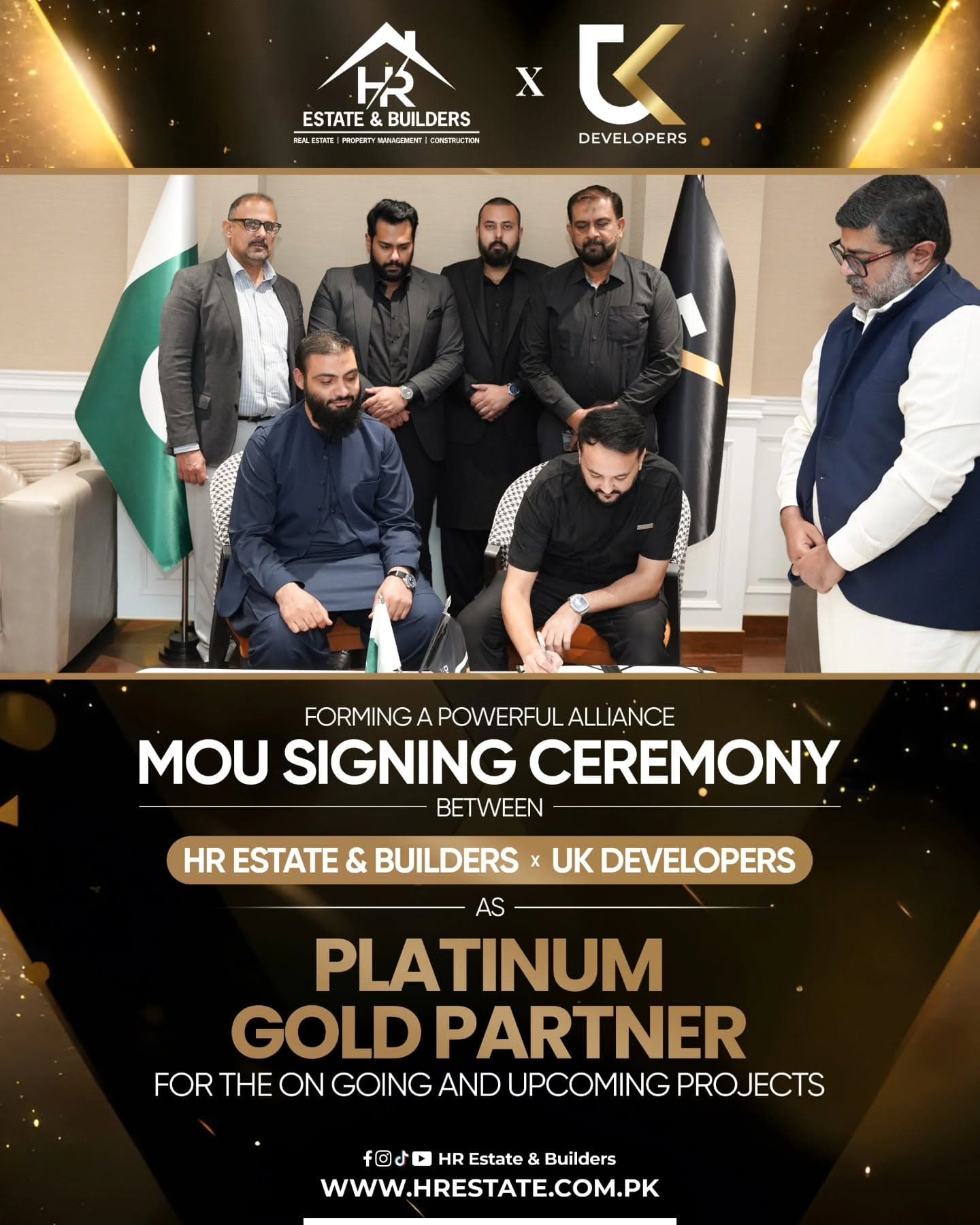 MOU with UK Developers